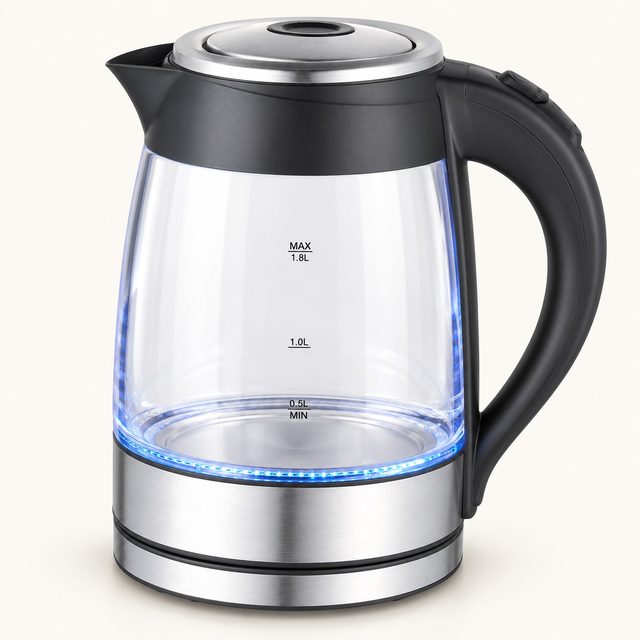 Glass electric kettle