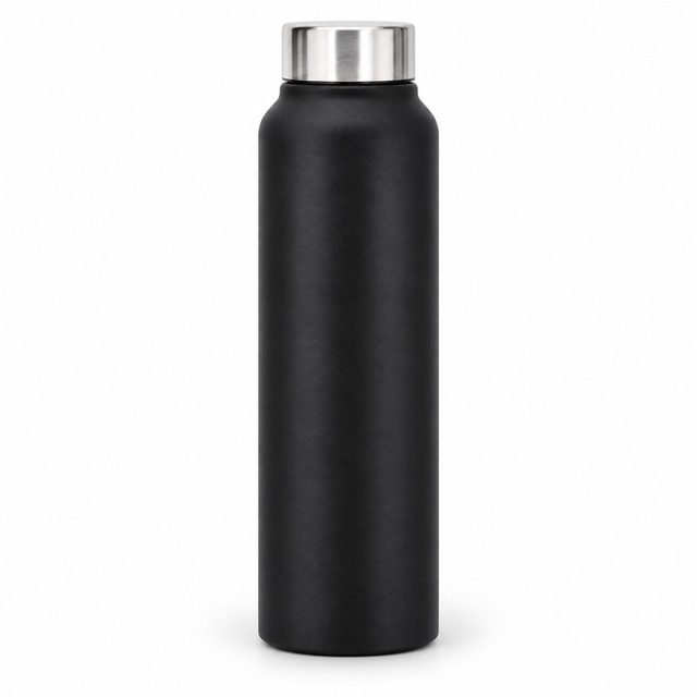 Black steel bottle