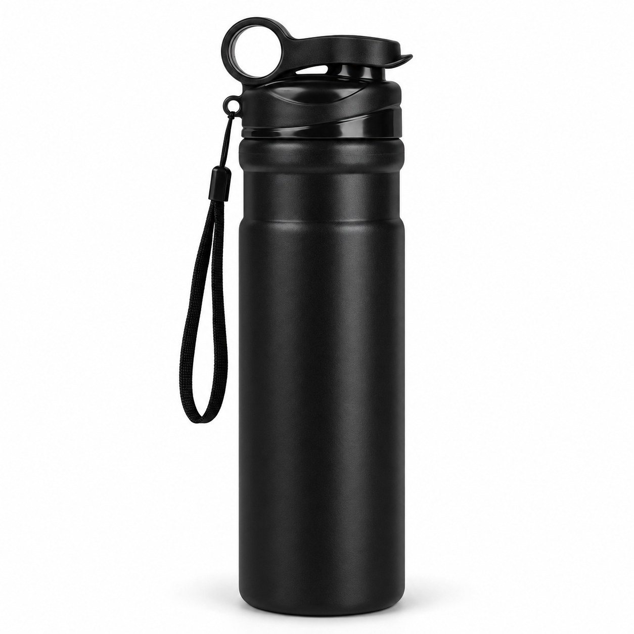 Click to zoom Black insulated bottle