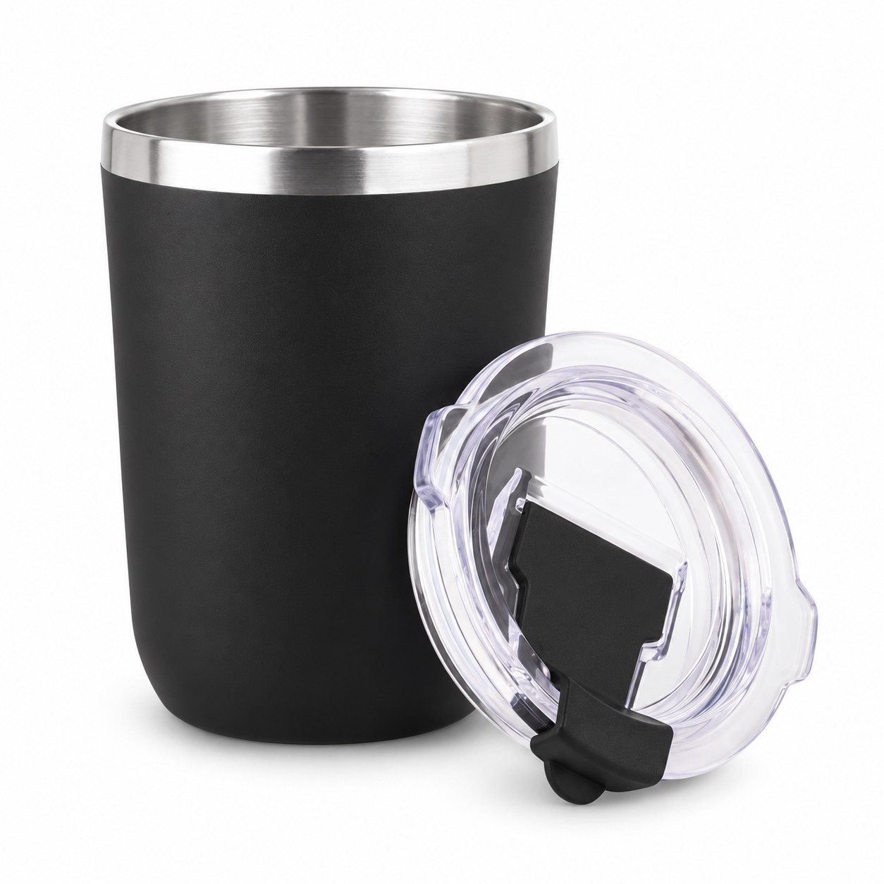 Click to zoom Black steel mug