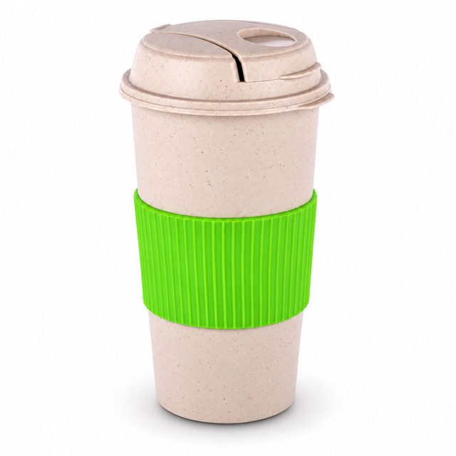 Green eco mug