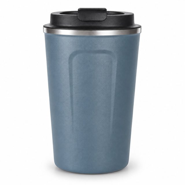 Blue steel mug