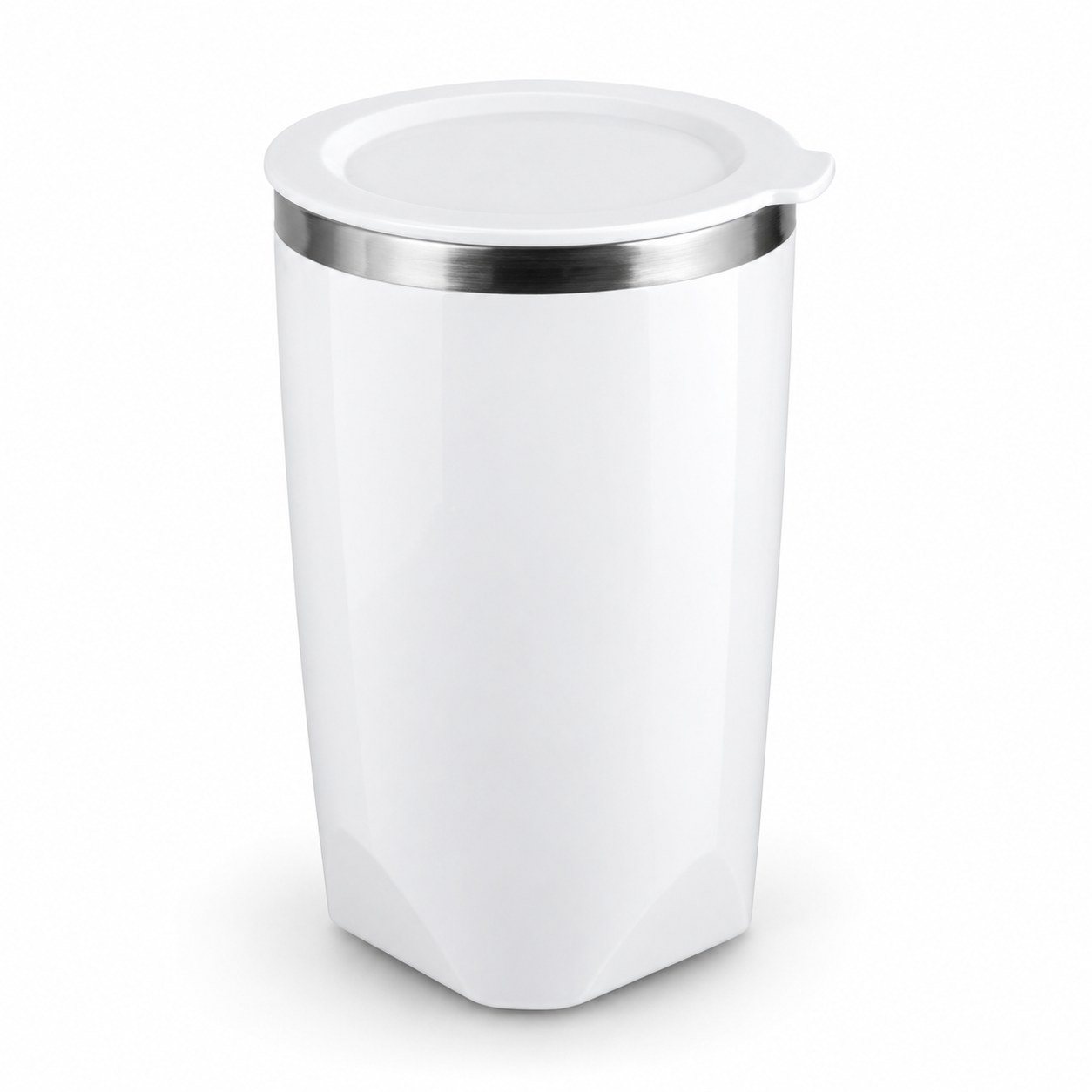 Click to zoom White steel mug