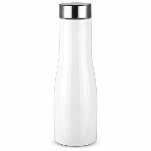 White steel bottle
