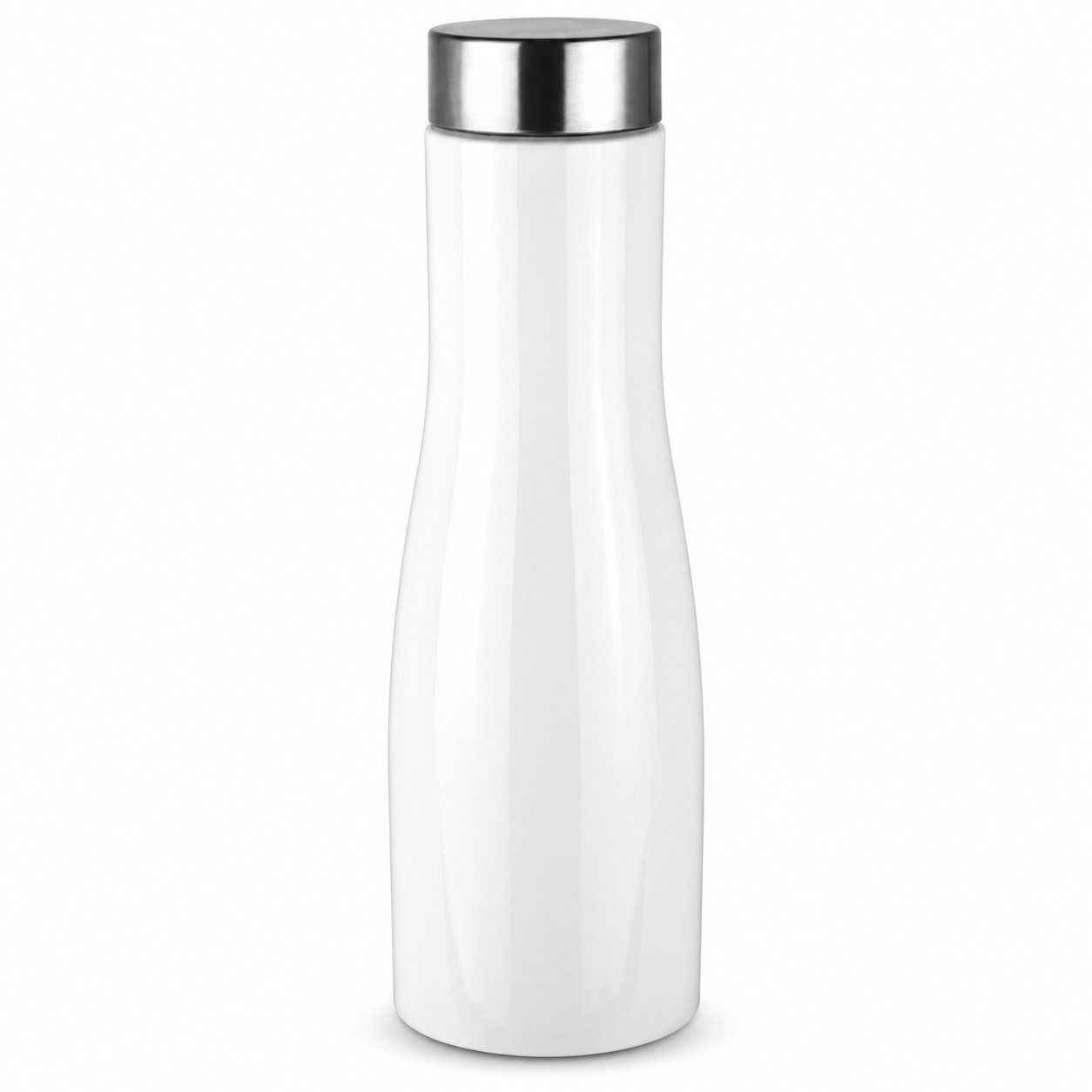 Click to zoom White steel bottle