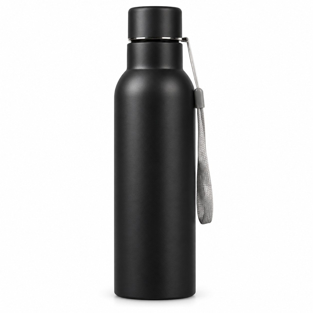 Click to zoom Black steel bottle