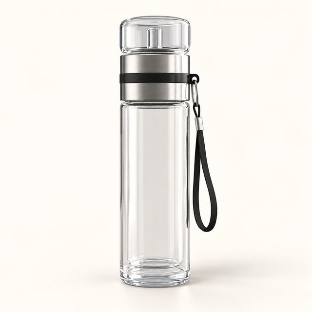 Glass infuser bottle