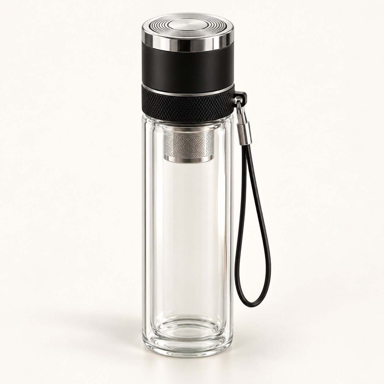 Click to zoom Glass infuser bottle