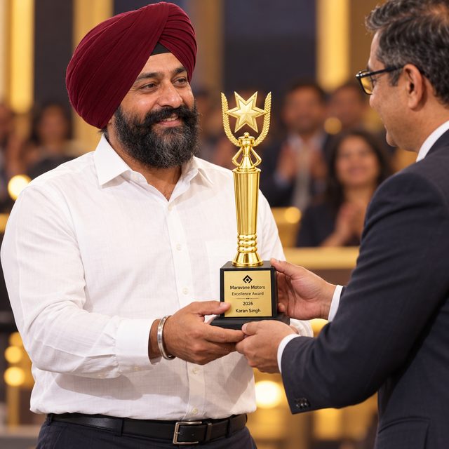 Gold Star Torch Trophy, customised with a company logo