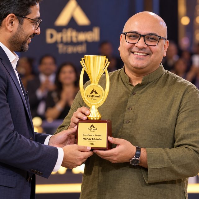 Gold Cup Trophy, customised with a company logo