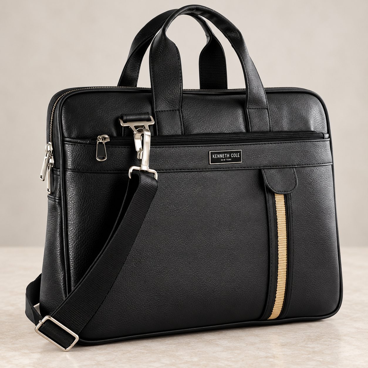 Click to zoom Kenneth Cole Laptop Sleeve Bag in Black, corporate gifting