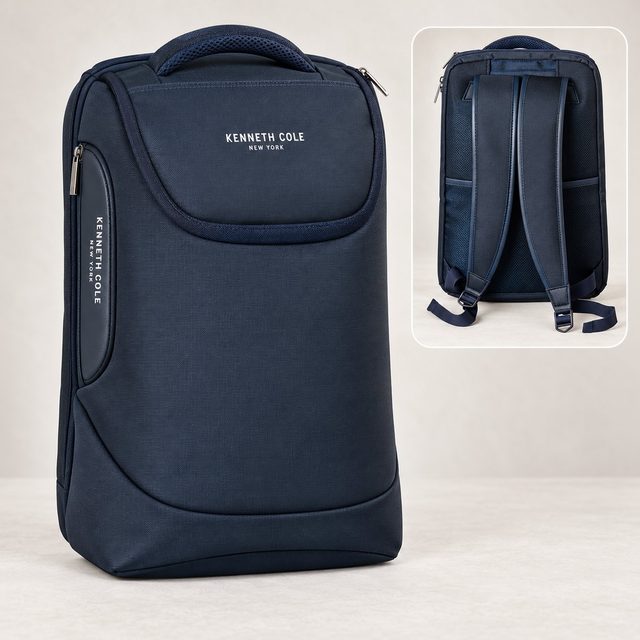 Kenneth Cole Vision 2.0 Backpack in Navy, festive gifting
