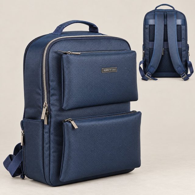 Kenneth Cole Backpack in Navy, festive gifting