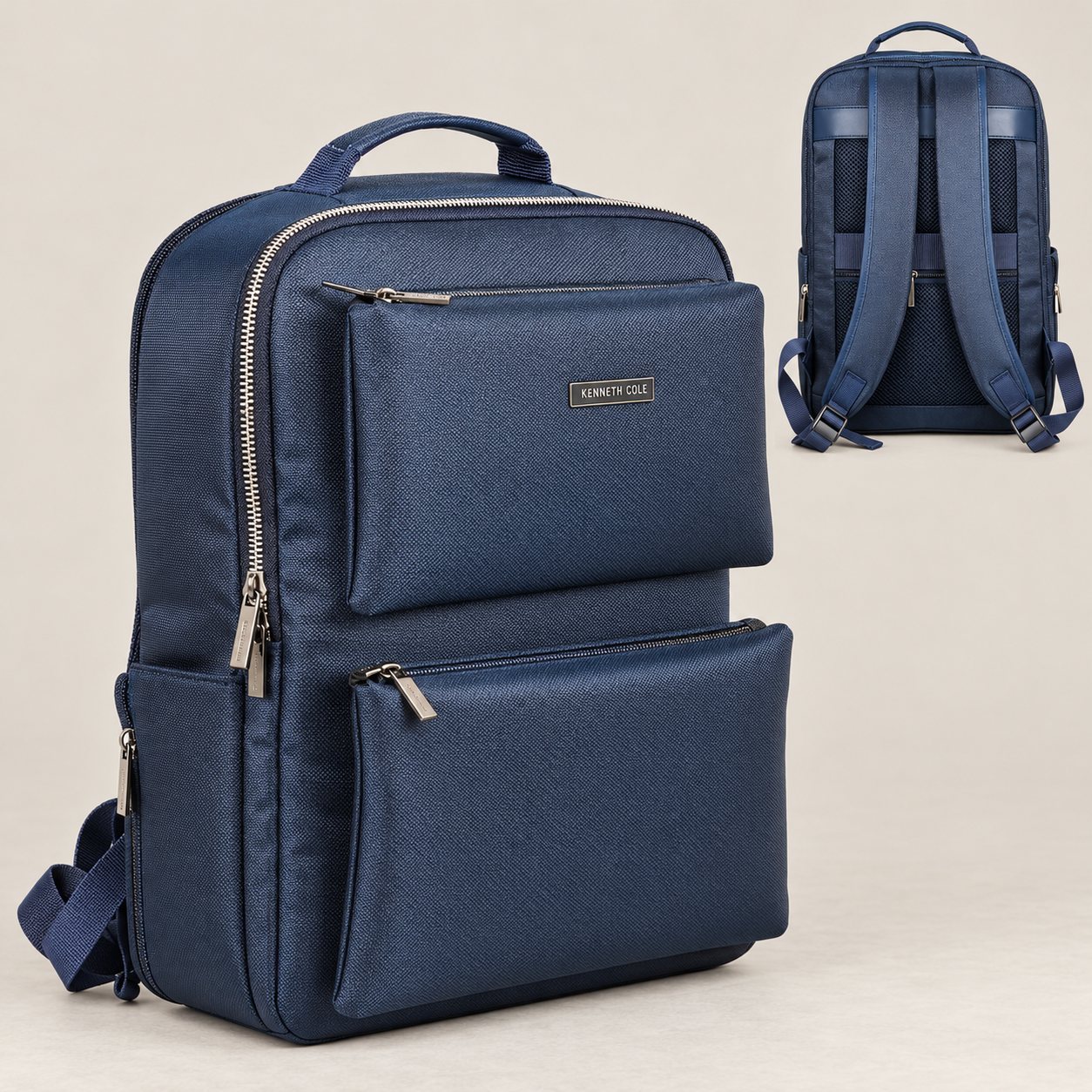 Click to zoom Kenneth Cole Backpack in Navy, festive gifting