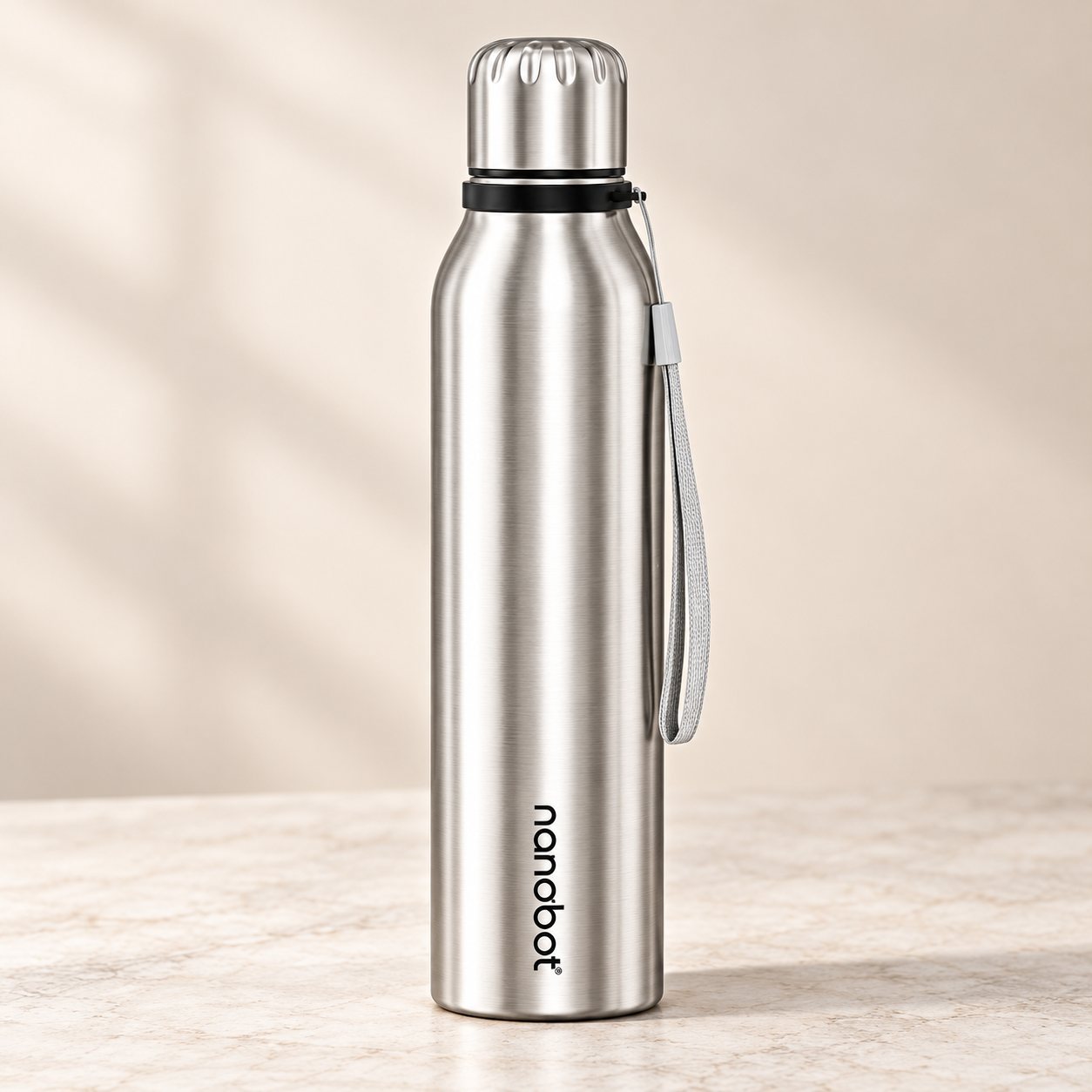 Click to zoom Nanobot Vepo Insulated Bottle 500ml in Steel, employee onboarding kit