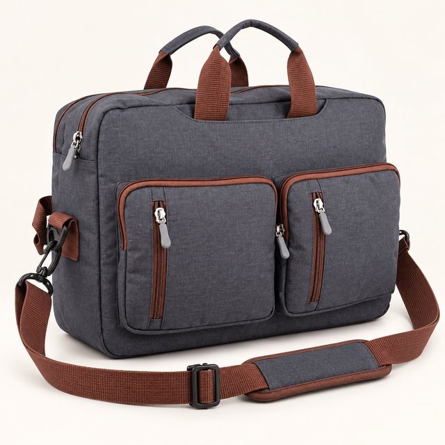 Convertible laptop bag