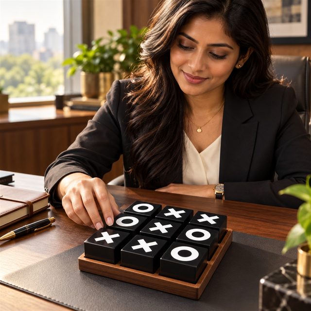Tableware Game, shown in use