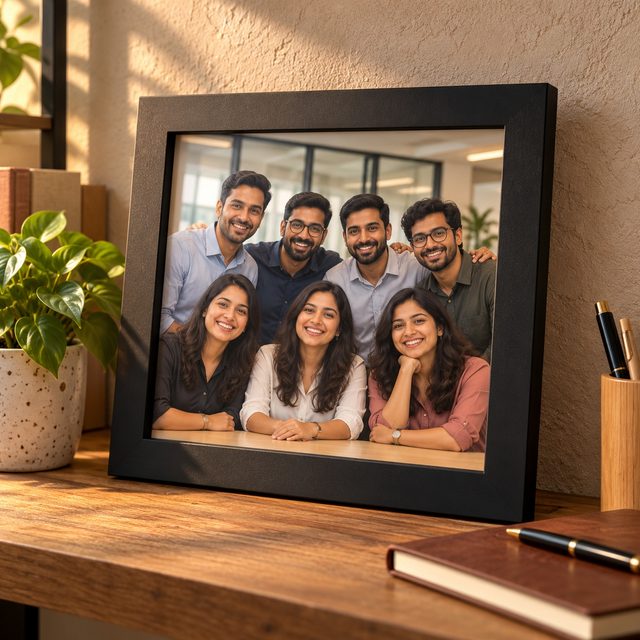 Photo Frame / Certificate Frame, shown in use