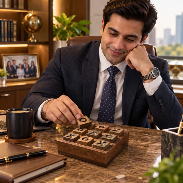 Game Wood + MDF, shown in use