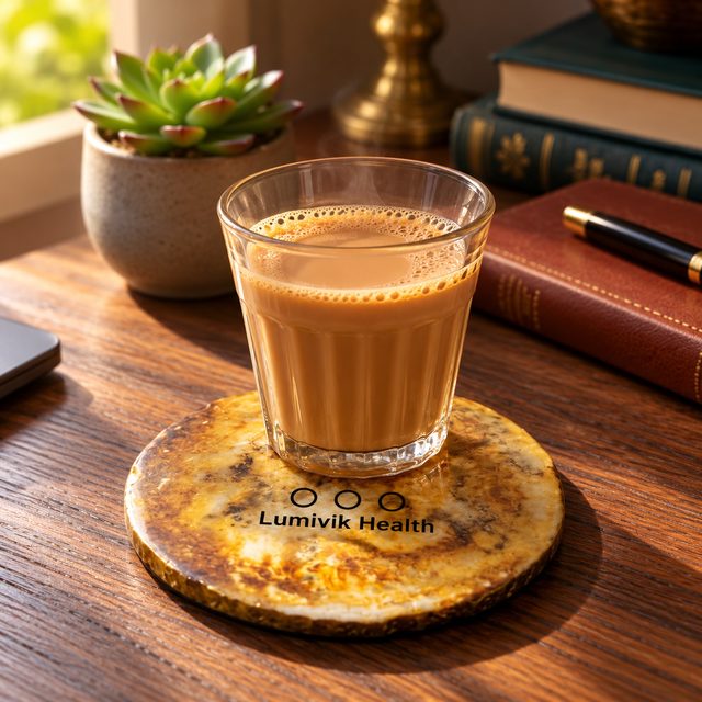 Resin Coaster of 1 Pcs, shown in use
