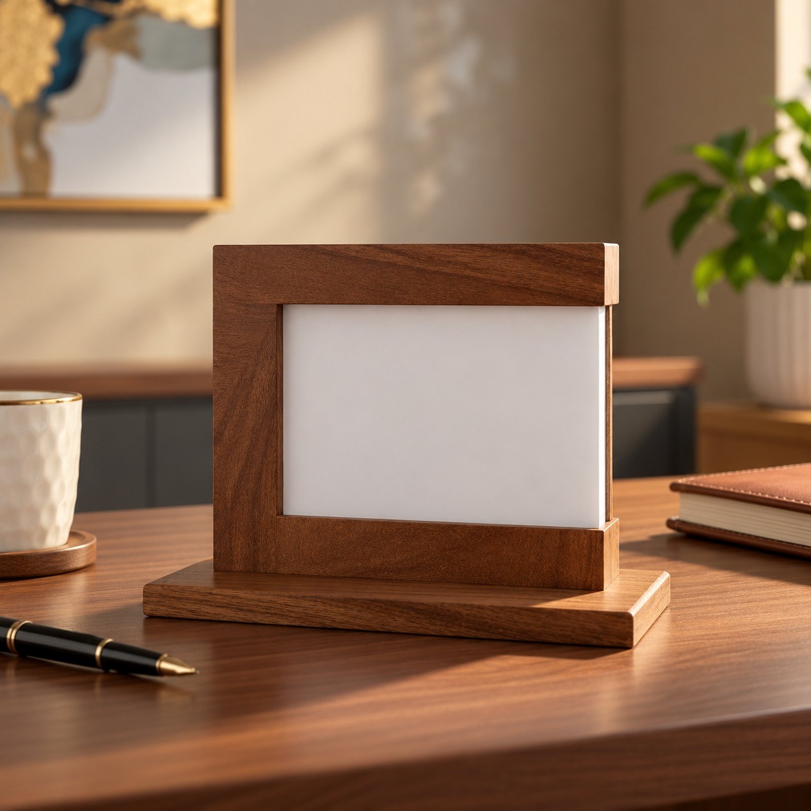 Click to zoom Wooden & MDF Frame Without Print Material, shown in use