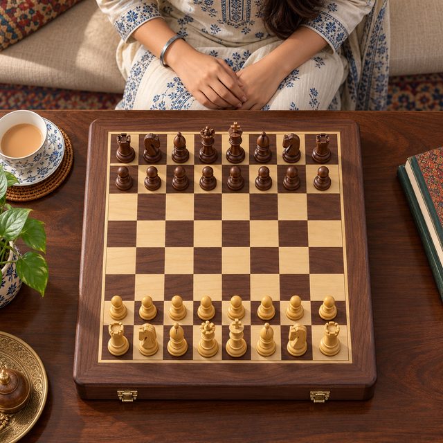 Chess, Horse, shown in use