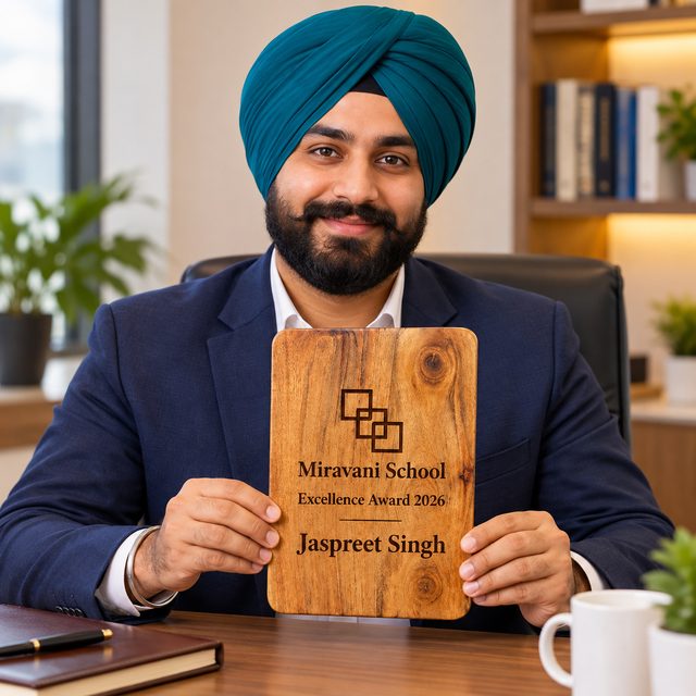 Acacia Wood Shield Plaque, customised with a company logo