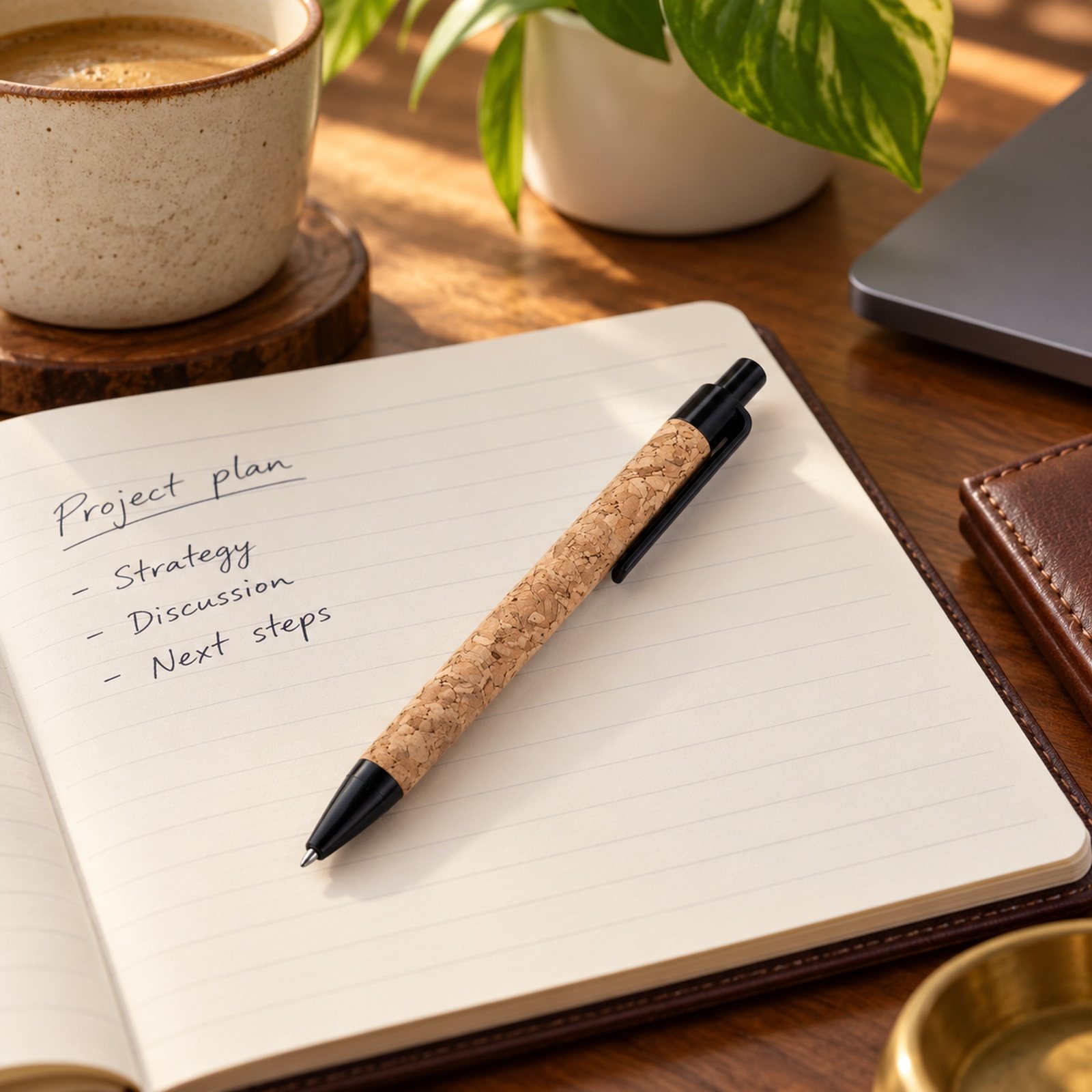 Click to zoom Pen Cork, shown in use
