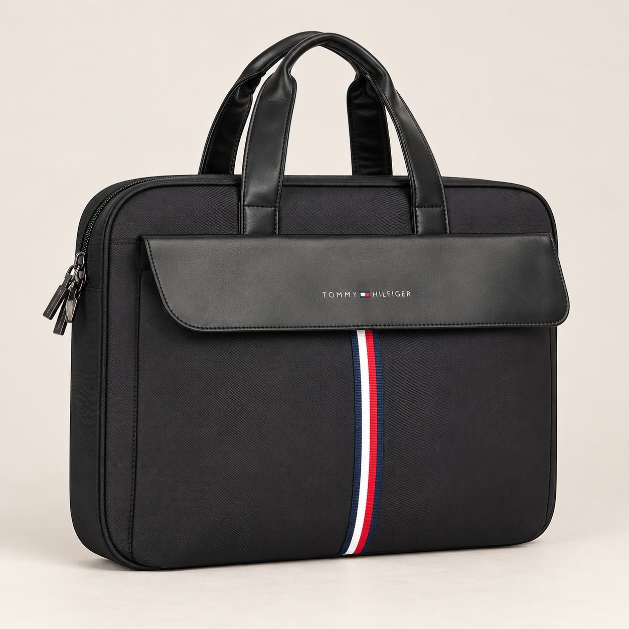 Click to zoom Tommy Hilfiger Vitreous Business Case in Black, corporate gifting