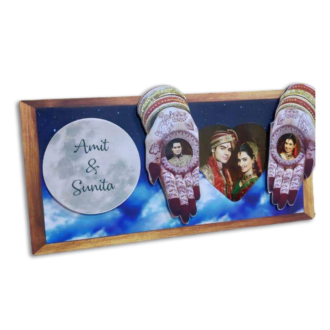 Mehendi Design Magnetic Frame