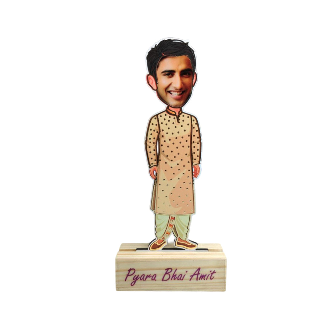 Caricature - Desi Boy