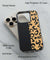 Animal Black Pattern Back Cover for 2D Hybrid TPU And Metal CasePS1315Hybrid Metal TPU