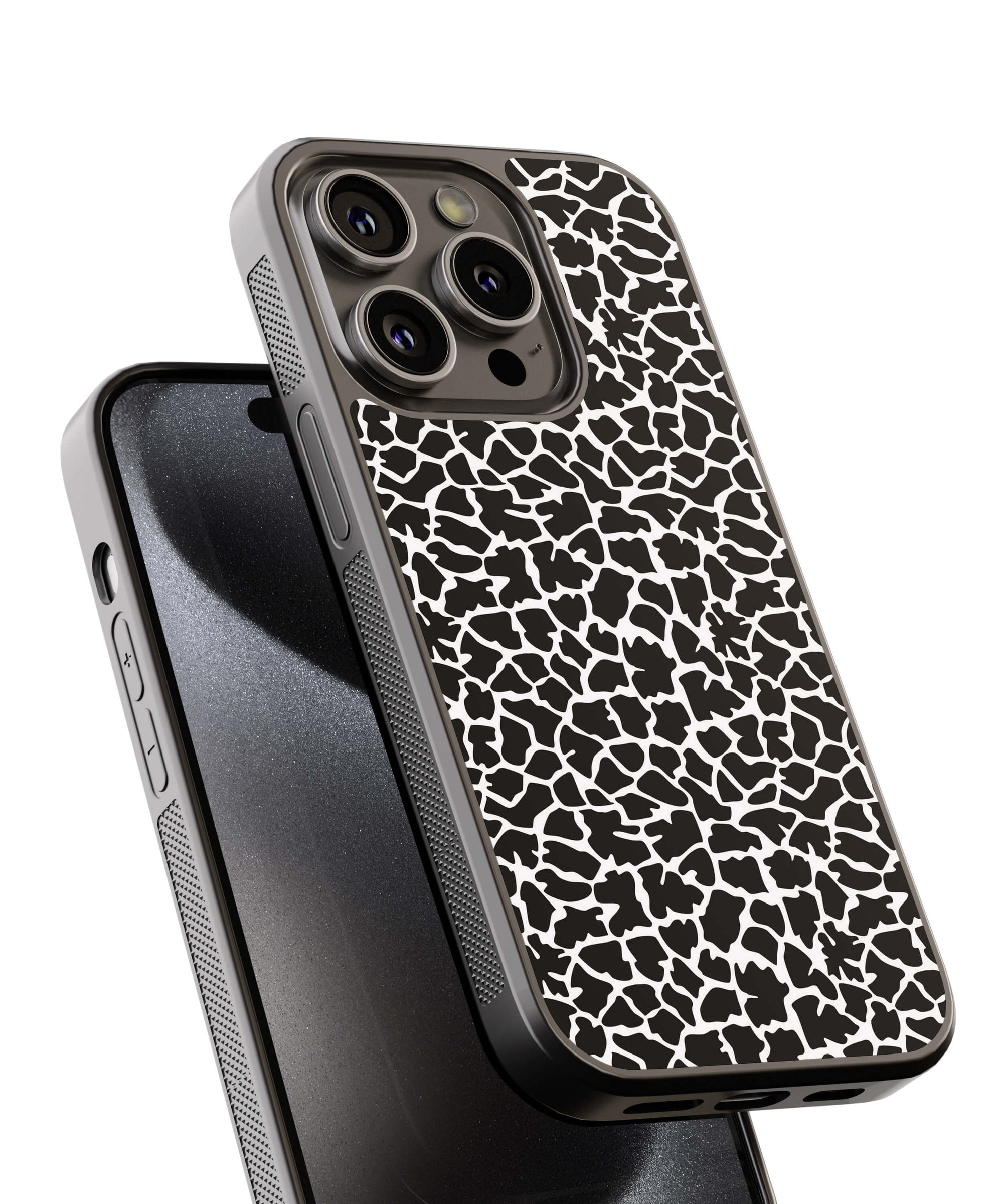 Animal Pattern Back Cover for 2D Hybrid TPU And Metal CaseBG0017Hybrid Metal TPU