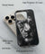 Animated Face Potrait Of A Lion Back Cover for 2D Hybrid TPU And Metal CaseBT0164Hybrid Metal TPU