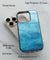 Blue Beach Back Cover for 2D Hybrid TPU And Metal CaseGF0008Hybrid Metal TPU