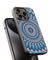 Blue Mandala Design Back Cover for 2D Hybrid TPU And Metal CasePS1327Hybrid Metal TPU