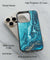 Blue Marbles Back Cover for 2D Hybrid TPU And Metal CasePS1317Hybrid Metal TPU