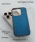 Blue Stone Back Cover for 2D Hybrid TPU And Metal CaseIK0047Hybrid Metal TPU