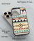 Classy Fabric Pattern Back Cover for 2D Hybrid TPU And Metal CaseAA0068Hybrid Metal TPU