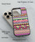 Colors Stylish Pattern Back Cover for 2D Hybrid TPU And Metal CaseAA0117Hybrid Metal TPU