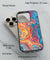 Colourful Art Back Cover for 2D Hybrid TPU And Metal CaseIK0023Hybrid Metal TPU