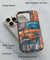 Colourful Stones Back Cover for 2D Hybrid TPU And Metal CaseD1958Hybrid Metal TPU