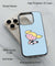 Cutie Girl Back Cover for 2D Hybrid TPU And Metal CaseAA0029Hybrid Metal TPU