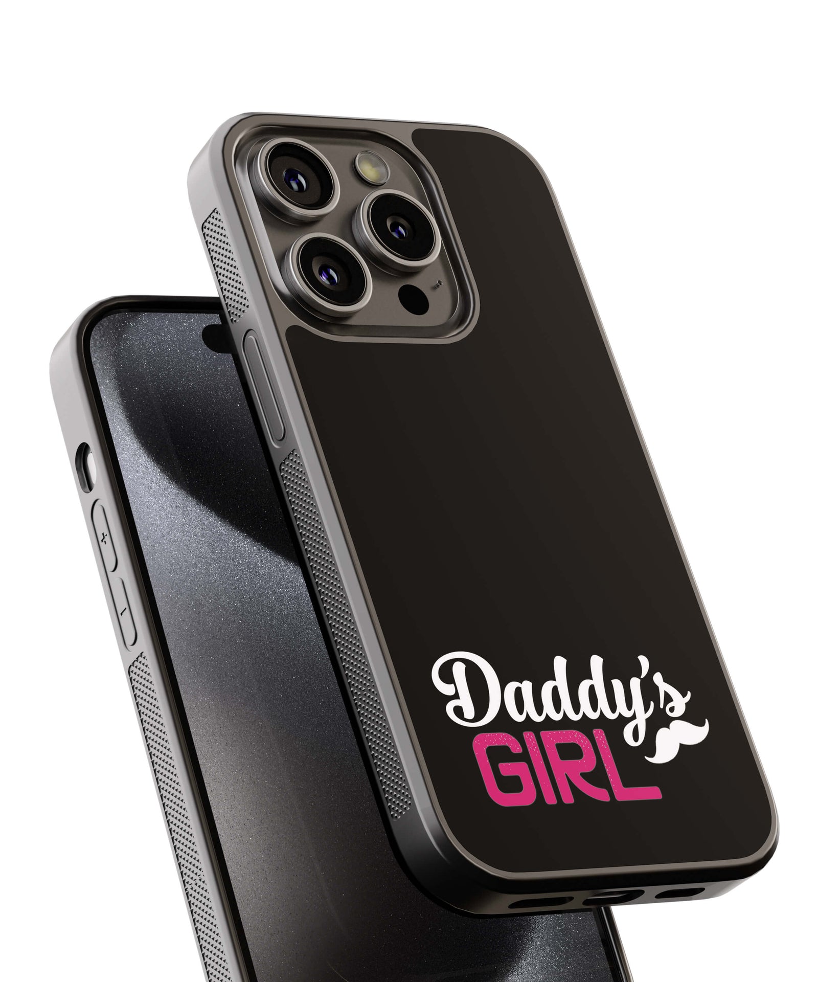 Daddy's Girl Back Cover for 2D Hybrid TPU And Metal CaseU0052Hybrid Metal TPU