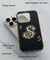 Decorated S Alphabet Back Cover for 2D Hybrid TPU And Metal CaseBT0084Hybrid Metal TPU