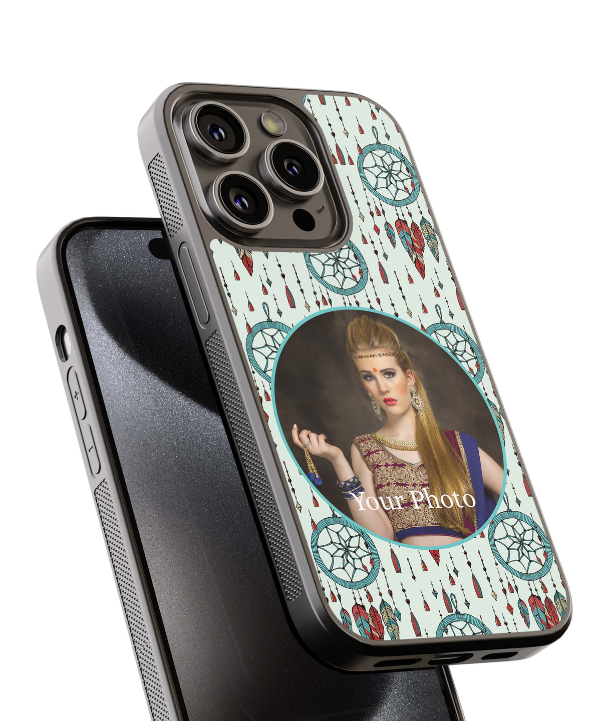 Dream Catcher Photo Back Cover for 2D Hybrid TPU And Metal CaseA0515Hybrid Metal TPU