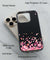 Falling Hearts Back Cover for 2D Hybrid TPU And Metal CaseAA0116Hybrid Metal TPU