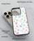 Floral Paws Back Cover for 2D Hybrid TPU And Metal CaseGF0013Hybrid Metal TPU