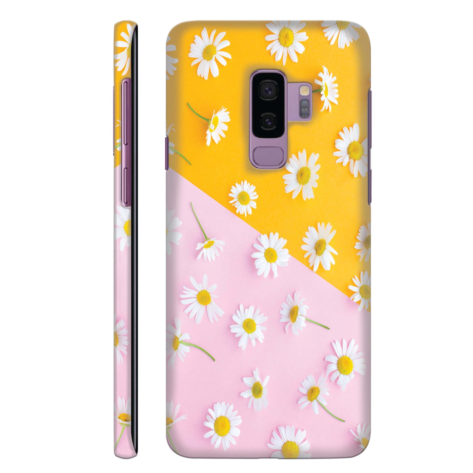 Flowers Classy Pattern Back Cover for HardPlasticIK0034Hard Plastic