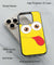 Funny Smiley Back Cover for 2D Hybrid TPU And Metal CaseH0017Hybrid Metal TPU